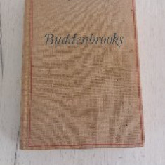 Veche carte lb. germana autor Thomas Mann- "Buddenbrooks" editia 1930