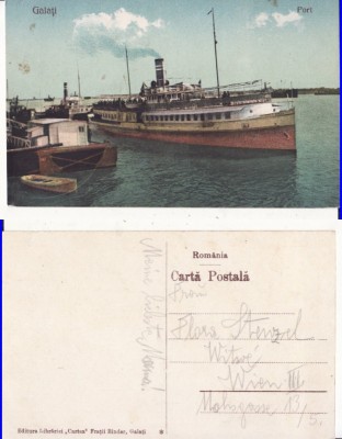 Galati - Portul-vapoare foto