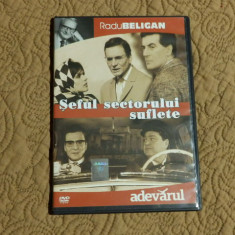DVD film artistic romanesc SEFUL SECTORULUI SUFLETE/Colectia Adevarul