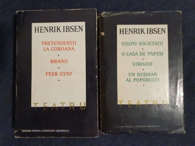 Henrik Ibsen &amp;ndash; Teatru 1, 2, (2 vol.) foto