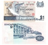 Singapore 1 Dolar 1976 P-9 UNC