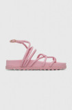 Chiara Ferragni sandale CF3146_012 femei, culoarea roz, CF CABLE SANDAL