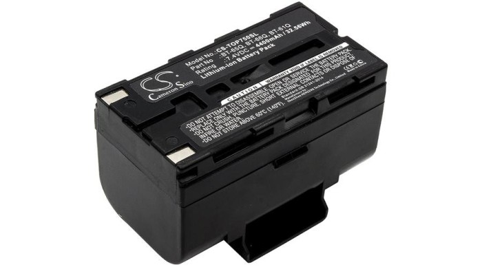 Cameron Sino 4400mAh Topcon Field Controller FC100,Field Controller FC2000,FC100,FC2000,FC-100,FC-120,FC-200,GPT-7501,GPT-7502,GPT-7000i Baterie