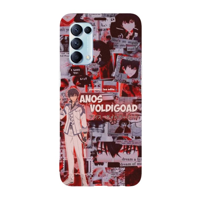Husa compatibila cu Oppo A76, Viceversa, model Anos Voldigoad Manga The Misfit of Demon King Academy, Silicon, TPU