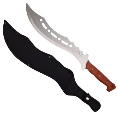 Sabie de vanatoare DEPOX, Wrath of the Sultan, otel inoxidabil, 57 cm, argintiu