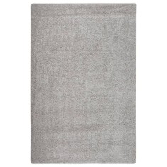vidaXL Covor pufos, gri deschis, 200x290 cm, antiderapant