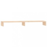 Cumpara ieftin Suport pentru monitor, 100x27x10 cm, lemn masiv de pin
