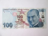 Turcia 100 Lirasi/Lire 2009 in stare foarte buna