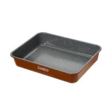 Cumpara ieftin Tava pentru copt Heinner, 35 x 26 x 7 cm, otel, acoperire ceramica