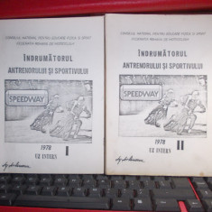 INDRUMATORUL ANTRENORULUI SI SPORTIVULUI DE SPEEDWAY_MOTOCICLISM *UZ INTERN,1978