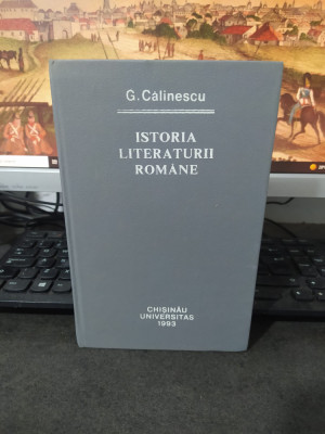 George Călinescu, Istoria literaturii rom&amp;acirc;ne, compendiu, Chișinău 1993, 214 foto