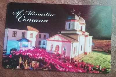 D1 - Magnet frigider - tematica turism - Manastirea Comana - Romania 45 foto