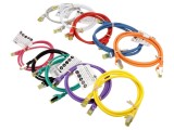 Patch Cord Goobay S/FTP Cat 6a RJ45 litat Cu 69859 - Cablu Rețea Performant