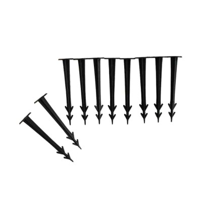 Ancore Sol Folie, 10 Bucăți, 11.5cm, Plastic - Fixare Sigură Agrotextil foto