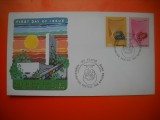 HOPCT PLIC FDC S NR 385 PROTECTIA NATURII 1982 - ONU-NATIUNILE UNITE BIROUL GENEVA-ELVETIA-NECIRCULAT