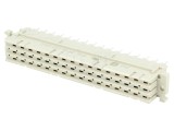 Mufă DIN 41612 tip F mamă 32 pini THT aurit 6A