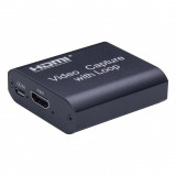 Placa de captura video USB 2.0 4K HDMI 1080P