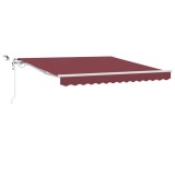 Cumpara ieftin Copertina electrica cu LED si senzor 3 x 2,5 m Burgundy