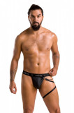 Bikini din Piele Ecologica Bill, Negru, L/XL, Passion