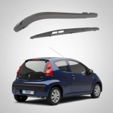 Cumpara ieftin Braț și Lamelă Ștergător Spate Peugeot 107 PM PN (2005-2014) - 310mm, Mammooth MMT RAW 115
