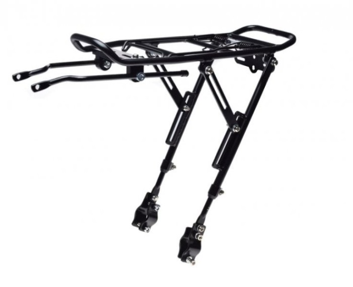 Portbagaj spate bicicleta 20&quot;-29&quot;, aluminiu ranforsat, culoare negru Cod:AWR1912