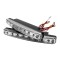 Set 2 lumini de zi, 8 leduri, alb rece, 12 V, impermeabile, universale