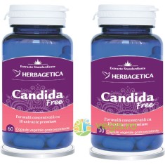 Pachet Candida Free 60cps+30cps