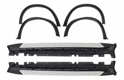 Prelungiri Aripi Extensii Aripi cu Praguri Trepte Laterale BMW X5 E70 (2007-2013) M-Design Performance AutoTuning foto