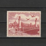 Posta Aeriana - Podul Alexandru al III-lea și Petit Palais Sc. C28 (Scott) Franta 1949