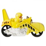 Motocicleta Metalica Patrula Catelusilor Rubble, Figurina, 3+ ani, Multicolor