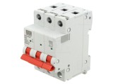 &Icirc;ntrerupător Supracurent MEAN WELL MCB-6K3P-D32 32A 3 Poli 230/400VAC 6kA