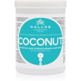 Kallos KJMN Professional Coconut masca hranitoare pentru par deteriorat 1000 ml