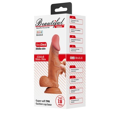 Dildo Beautiful Zebulon 19 cm foto