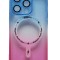 Huse silicon cu incarcare wireless pentru Iphone 14 Pro Max Roz