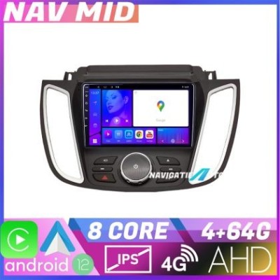 Navigatie Ford Kuga 2015 2020 SYNC2 si SYNC3 EDOTEC-LITE Android Ecran 720P Octa Core 4 64 Carplay CarStore Technology foto