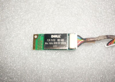 Wireless Bluetooth Card Dell x300 Dell Latitude Inspiron Precision foto