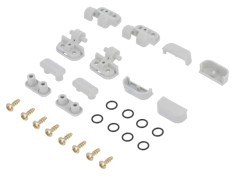 Set balamale ABS gri deschis, 2 buc.