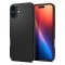 Husa pentru Apple iPhone 16 Plus, Spigen, Liquid Air Matte, Neagra ACS08066