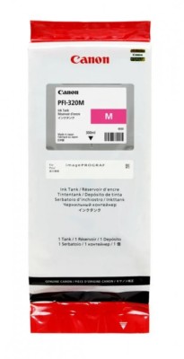 Cartus cerneala Canon PFI-320M, magenta, capacitate 300ml, pentru Canon TM foto