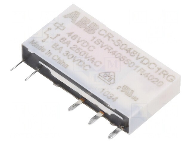 Releu Miniatură SPDT 48VDC THT Serie CR-S