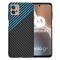 Husa pentru Motorola Moto G32, Techsuit, Carbonite FiberShell, Neagra Bleu