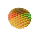 Jucarie worm fidget de decompresie, flippy, anti stres, dimensiune compacta 10 cm, dimensiune extinsa 24.5 cm, multicolor
