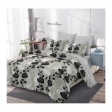 Cumpara ieftin Lenjerie de Pat Bumbac Finet 6 Piese cu Elastic - DNA139