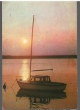 CPI B14625 - CARTE POSTALA - MAMAIA. BARCA PE LACUL SIUTGHIOL