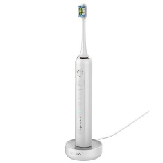 Periuta de Dinti Electrica Sonica, 40000 Pulsatii/min, 5 Moduri de Curatare, Rezistent la Apa IPX7, 2000mAh, Incarcare Wireless, Autonomie 60 Zile, 1
