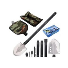 Kit supraviețuire 16in1, oțel inoxidabil, 76 cm