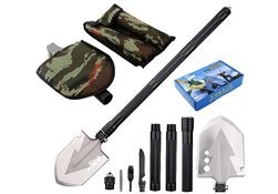 Kit supraviețuire 16in1, oțel inoxidabil, 76 cm foto