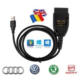 Tester auto Diagnoza auto VCDS Romana-Engleza VW AUDI SKODA SEAT ultima versiune 25.3 Engleza si 24.7 Romana Calitate A+++ Suporta long cooding