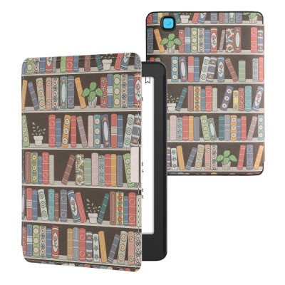 Husa Kwmobile pentru Kobo Aura Edition 2, Multicolor, Piele ecologica, KWM000008SI009C foto