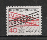 Germania.1973 50 ani INTERPOL MG.312, Nestampilat